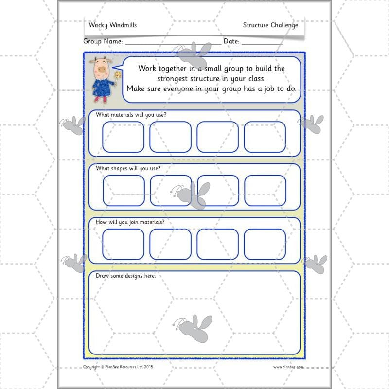 PlanBee Wacky Windmills - DT Primary Resources for KS1 | PlanBee
