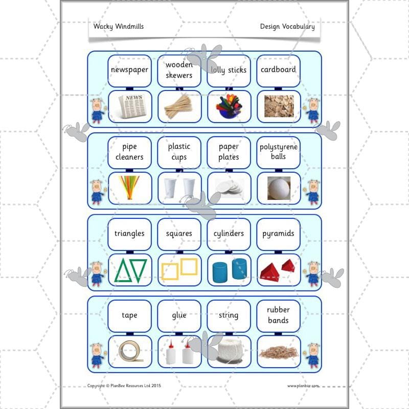 PlanBee Wacky Windmills - DT Primary Resources for KS1 | PlanBee