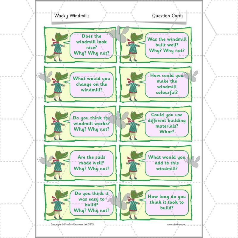 PlanBee Wacky Windmills - DT Primary Resources for KS1 | PlanBee