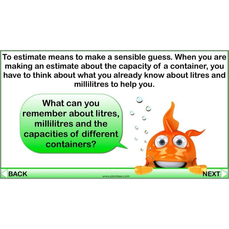 PlanBee What is Capacity? KS2 Maths Measurement Planning Year 3