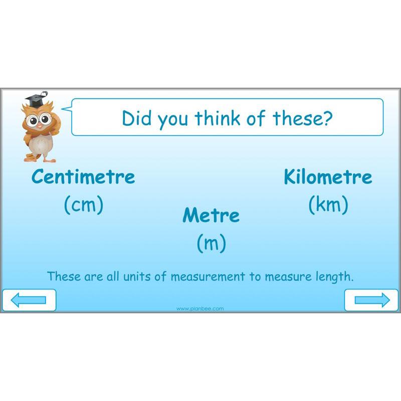 PlanBee What is Length? KS2 Maths Measurement Year 3 Lesson Planning