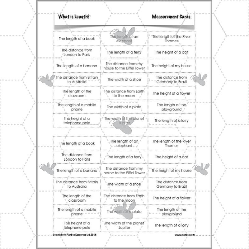 PlanBee What is Length? KS2 Maths Measurement Year 3 Lesson Planning