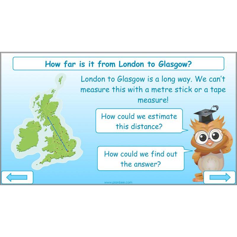 PlanBee What is Length? KS2 Maths Measurement Year 3 Lesson Planning