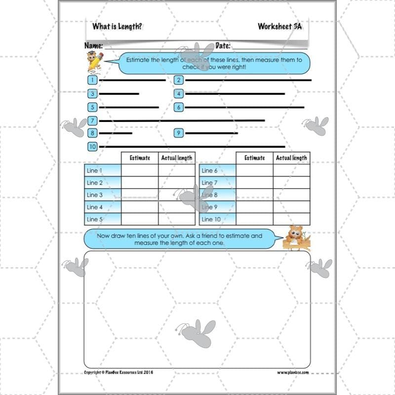PlanBee What is Length? KS2 Maths Measurement Year 3 Lesson Planning