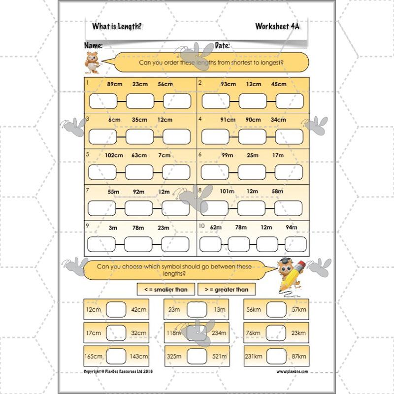 PlanBee What is Length? KS2 Maths Measurement Year 3 Lesson Planning