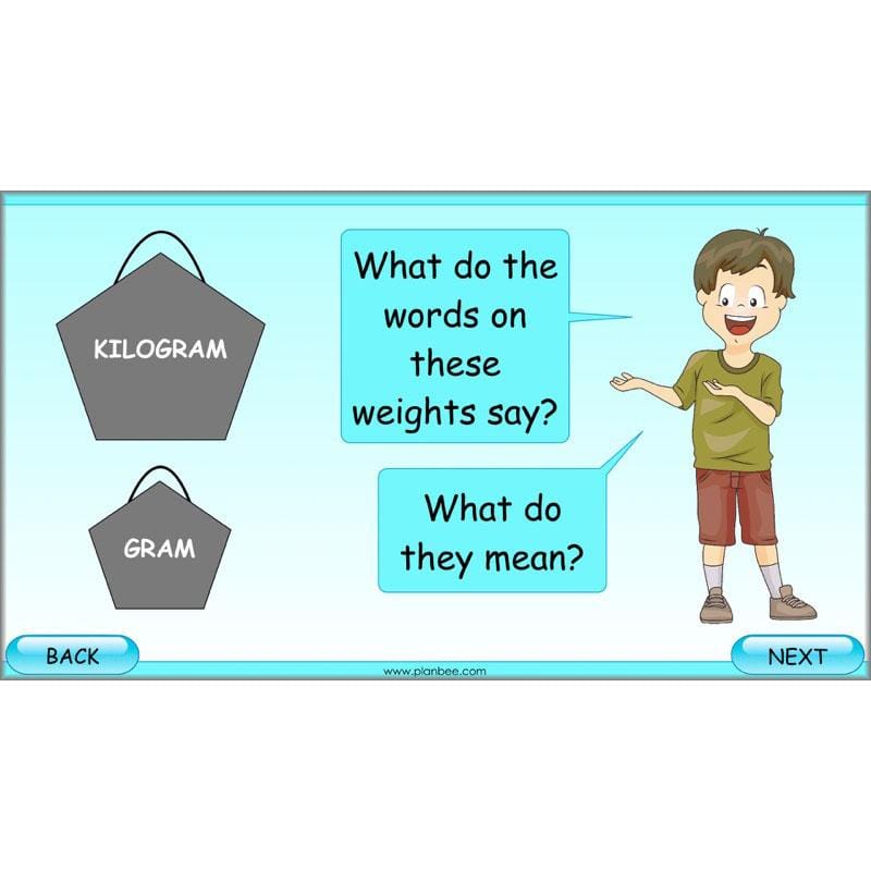 PlanBee What is Weight? Complete Primary Maths Lessons for Year 3