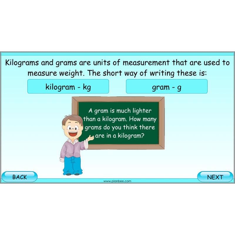 PlanBee What is Weight? Complete Primary Maths Lessons for Year 3