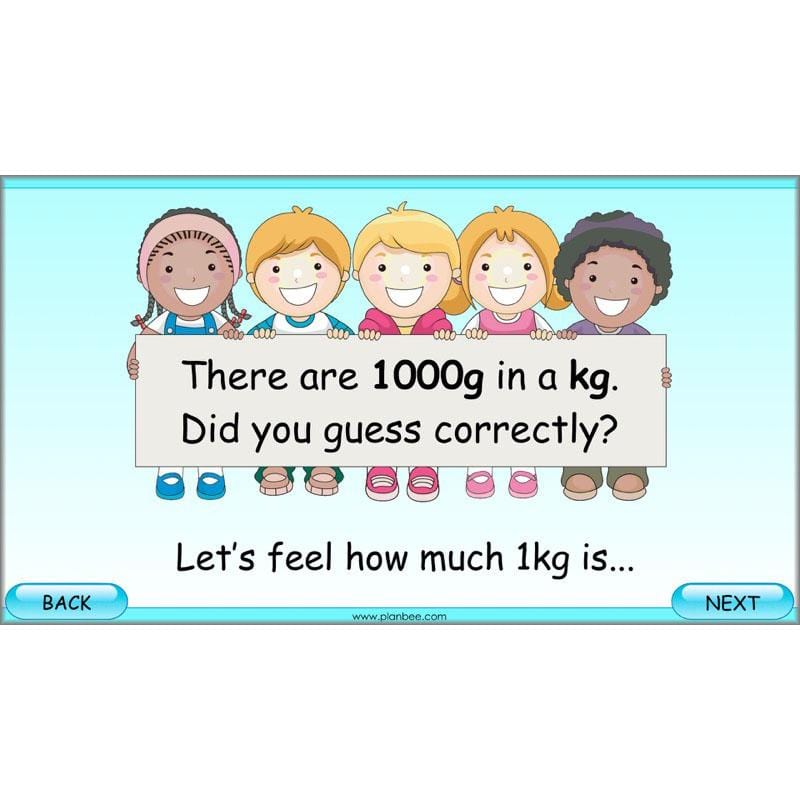 PlanBee What is Weight? Complete Primary Maths Lessons for Year 3