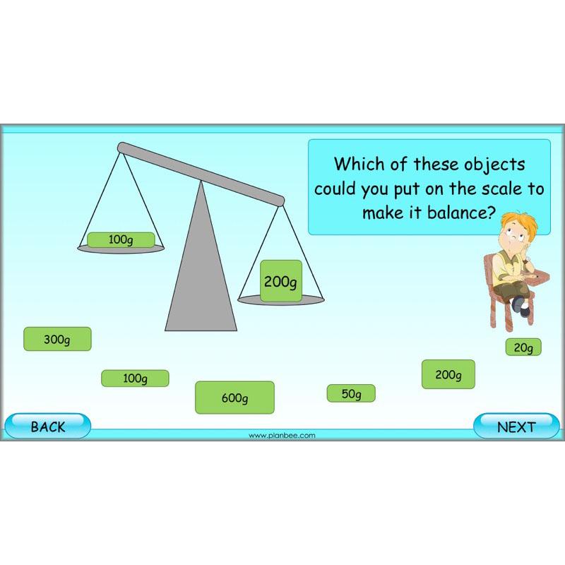 PlanBee What is Weight? Complete Primary Maths Lessons for Year 3