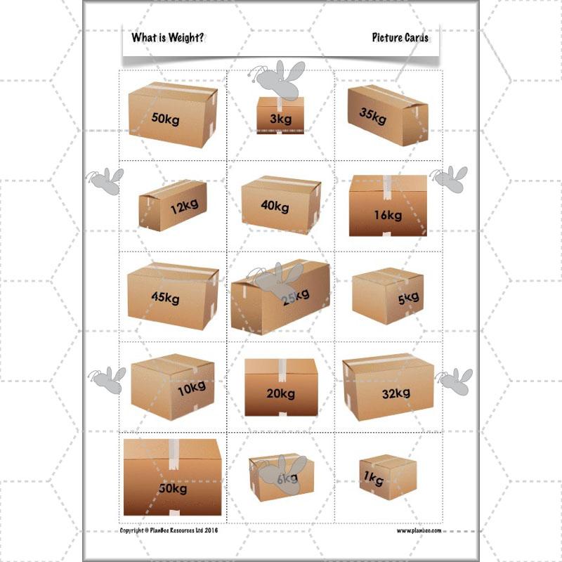 PlanBee What is Weight? Complete Primary Maths Lessons for Year 3
