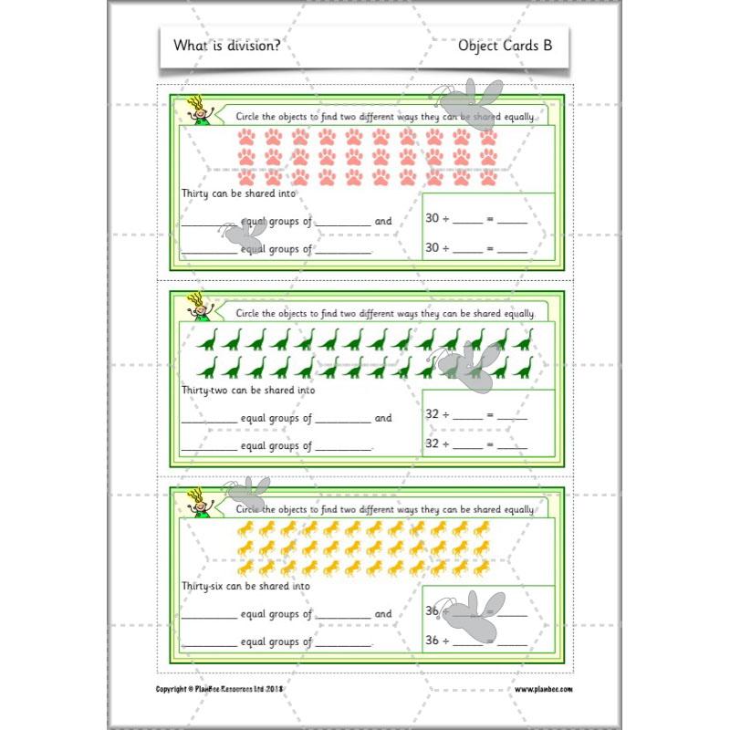PlanBee What is Division? Year 2 Maths planning | KS1 Division