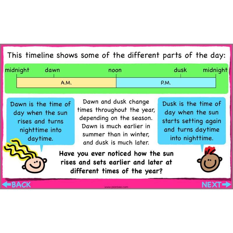 PlanBee Year 3 Time Planning | Plans, Slides and Worksheets