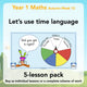 PlanBee Time Language Year 1 Maths lesson | KS1 Maths Plans