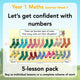 PlanBee Let's Get Confident with Numbers complete resource pack