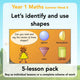 PlanBee Identify Properties of Shapes Year 1 Maths Lessons | PlanBee