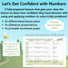 PlanBee Let's Get Confident with Numbers complete resource pack