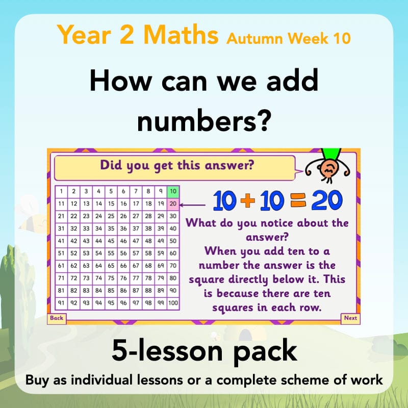 PlanBee How Can We Add Numbers? Year 2 Maths Lesson Plans