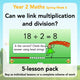 PlanBee Can We Link Multiplication and Division? Year 2 Maths scheme of work