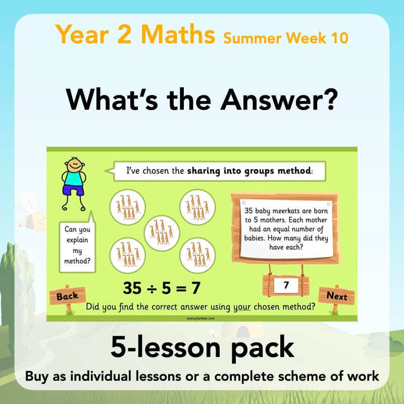 PlanBee What's the answer? Year 2 word problems | PlanBee