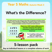 Year 5 Maths Curriculum: What's the Difference?