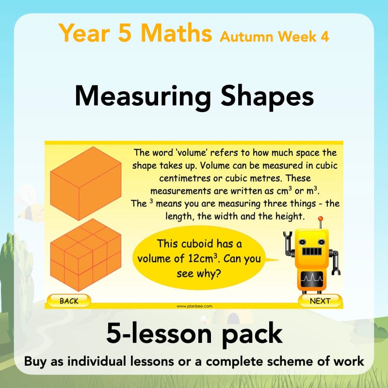 Year 5 Maths Curriculum: Measuring Shapes