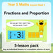 PlanBee Year 5 Fractions and Proportion - Maths Planning by PlanBee