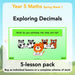 PlanBee Exploring and Rounding Decimals Year 5 Maths by PlanBee 