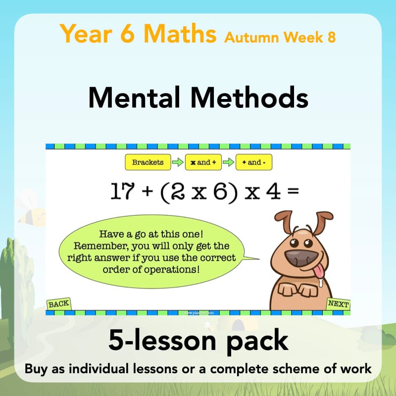 PlanBee Mental Methods - Complete Year 6 Planning and Resources PlanBee