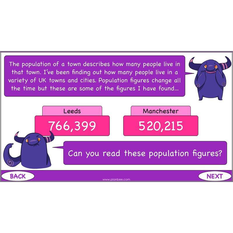 PlanBee A Million Numbers - Year 5 Maths Planning - Number & Place Value