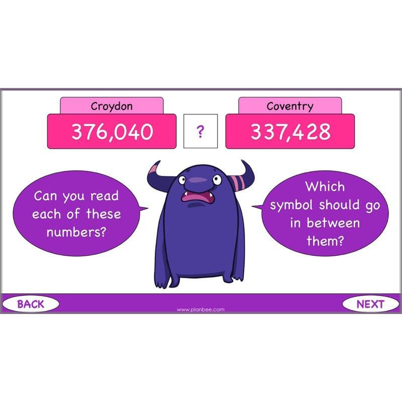PlanBee A Million Numbers - Year 5 Maths Planning - Number & Place Value