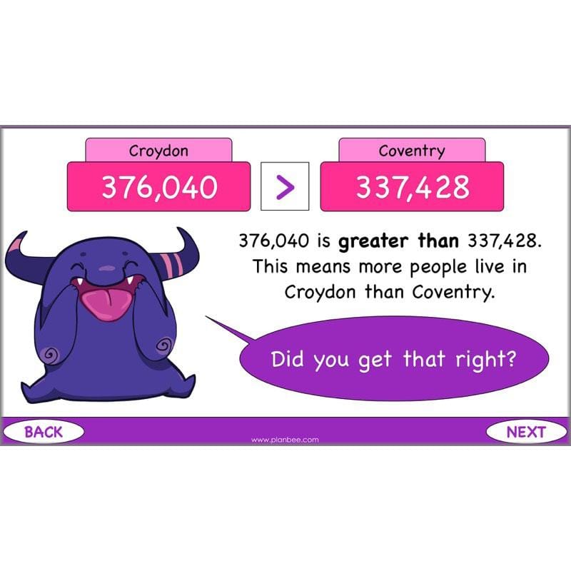 PlanBee A Million Numbers - Year 5 Maths Planning - Number & Place Value