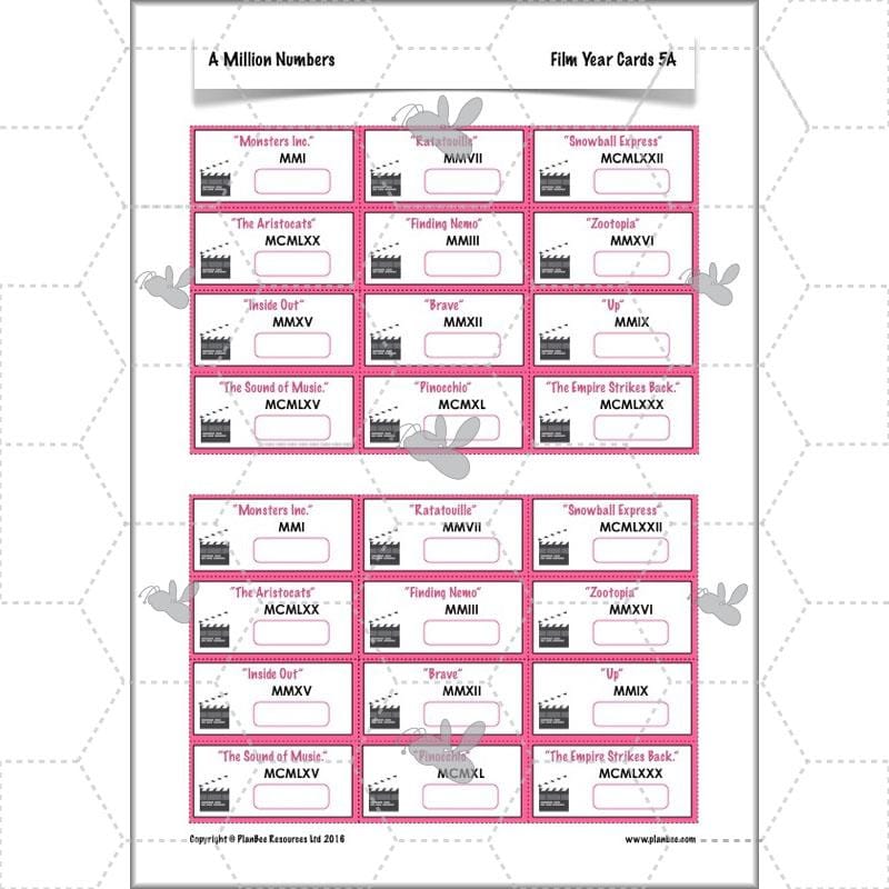 PlanBee A Million Numbers - Year 5 Maths Planning - Number & Place Value