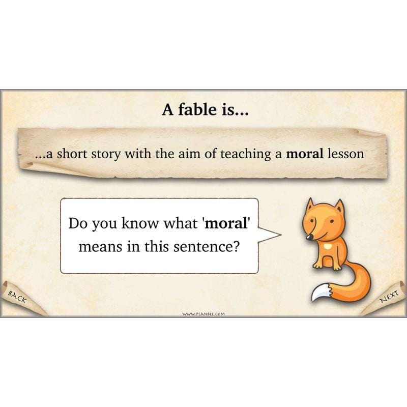 Aesop's Fables KS2 English Lesson Plans by PlanBee
