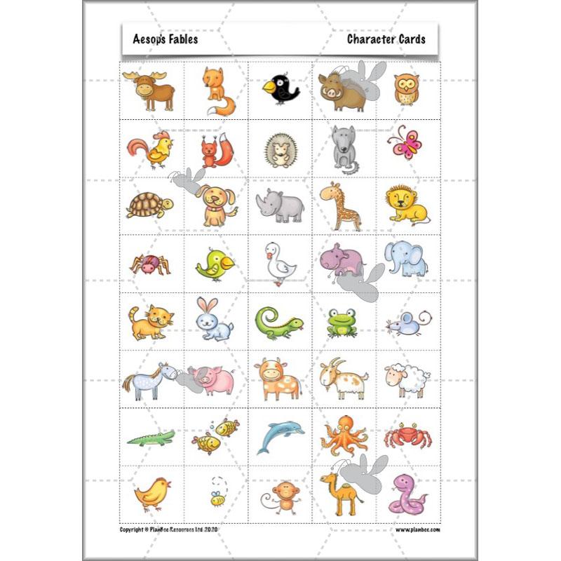 PlanBee Aesop's Fables KS2 English Lesson Pack by PlanBee