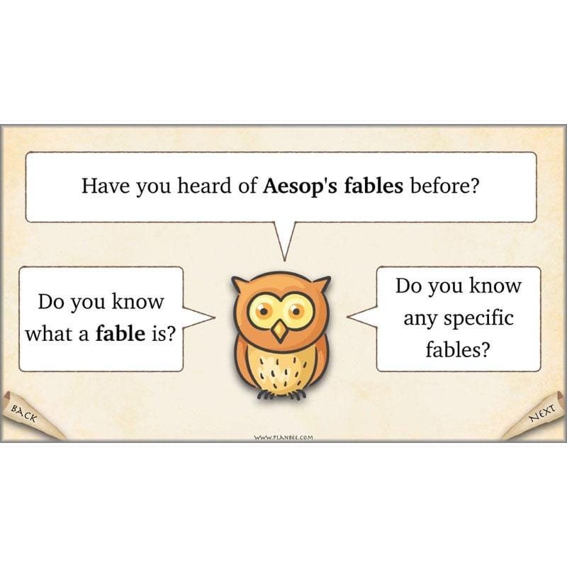 PlanBee Aesop's Fables KS2 English Lesson Pack by PlanBee