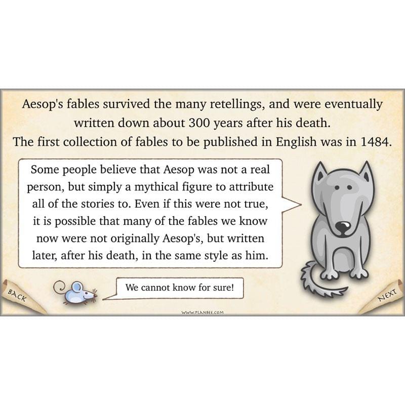 PlanBee Aesop's Fables KS2 English Lesson Pack by PlanBee