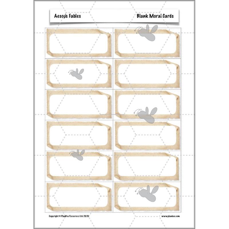 PlanBee Aesop's Fables KS2 English Lesson Pack by PlanBee