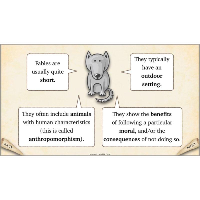 PlanBee Aesop's Fables KS2 English Lesson Pack by PlanBee