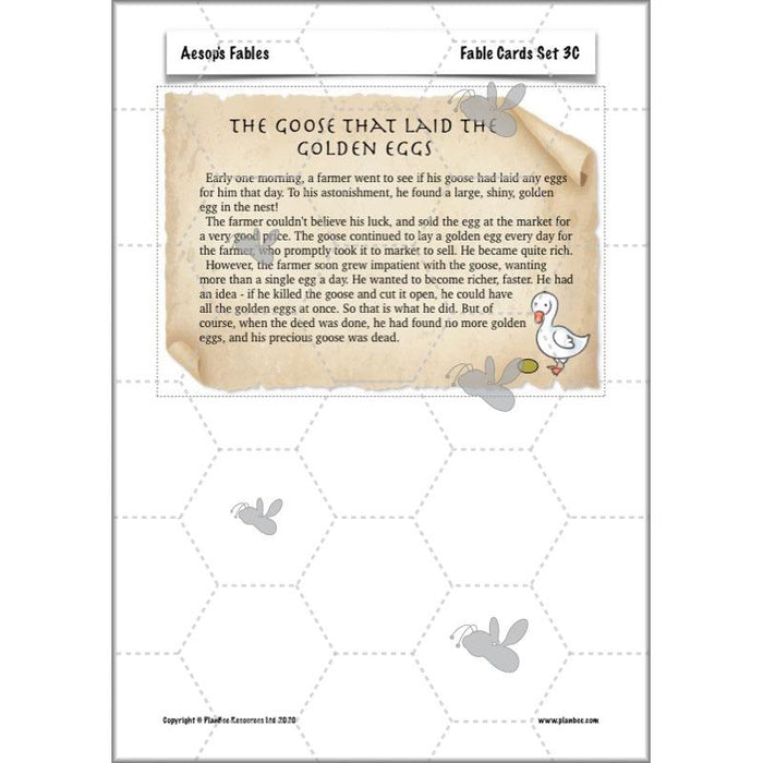 PlanBee Aesop's Fables KS2 English Lesson Pack by PlanBee
