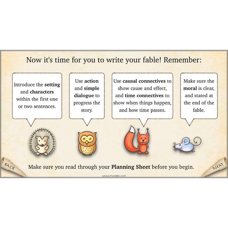 PlanBee Aesop's Fables KS2 English Lesson Pack by PlanBee