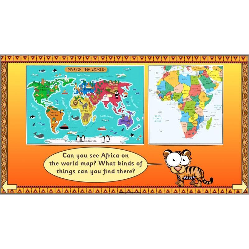 PlanBee African Art KS1: Year 1 & 2 Art Lessons by PlanBee