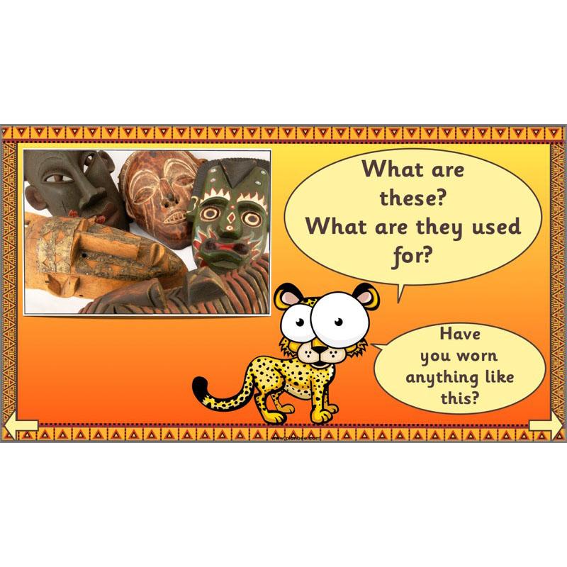 PlanBee African Art KS1: Year 1 & 2 Art Lessons by PlanBee