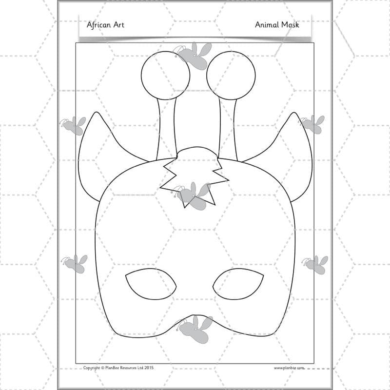 PlanBee African Art KS1: Year 1 & 2 Art Lessons by PlanBee