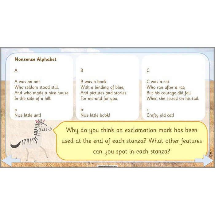 African animals poems & lessons KS1 Year 2 English | PlanBee