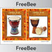 PlanBee African Instruments Posters | Free KS2 posters