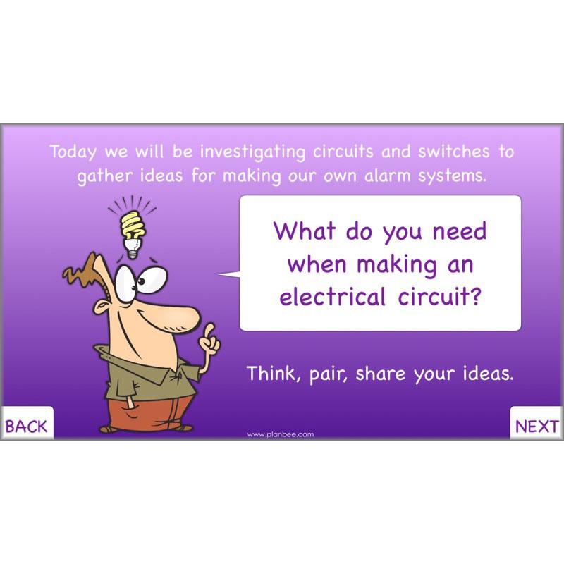 PlanBee Alarms - Electrical Circuits: DT Primary Resources - PlanBee KS2