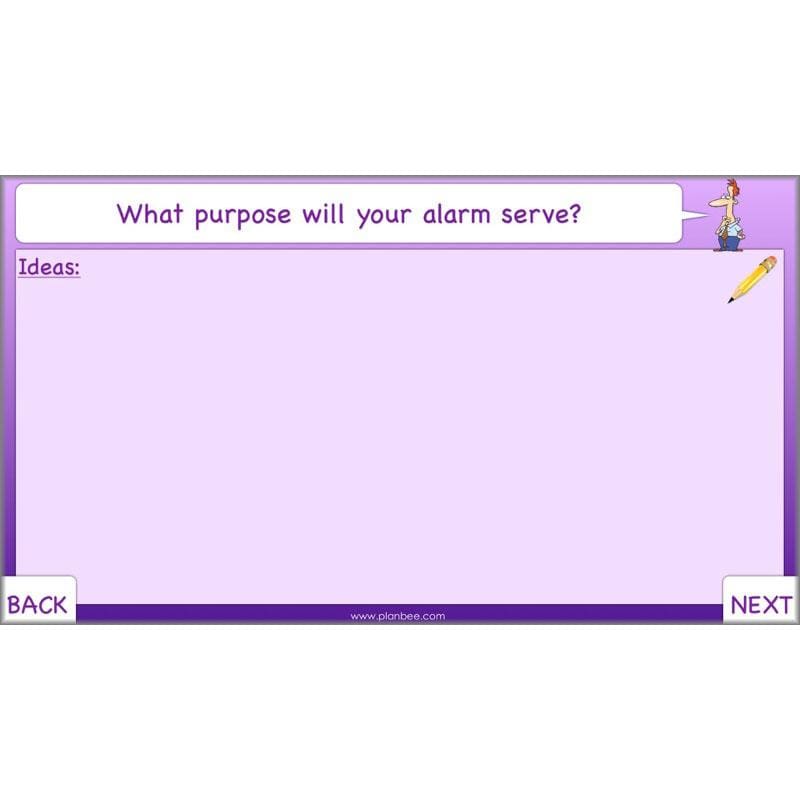 PlanBee Alarms - Electrical Circuits: DT Primary Resources - PlanBee KS2