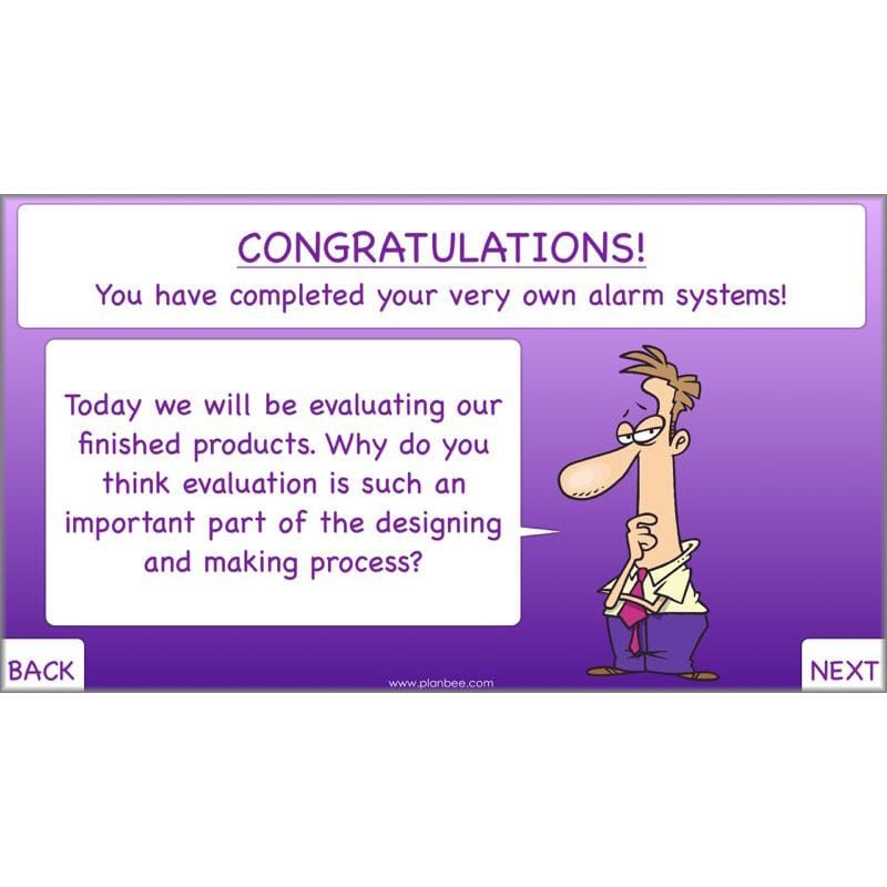 PlanBee Alarms - Electrical Circuits: DT Primary Resources - PlanBee KS2