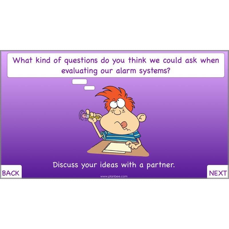 PlanBee Alarms - Electrical Circuits: DT Primary Resources - PlanBee KS2