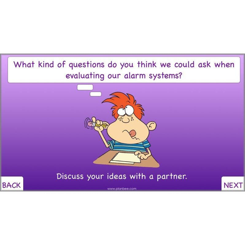 Alarms Electrical Circuits DT Primary Resources PlanBee KS2